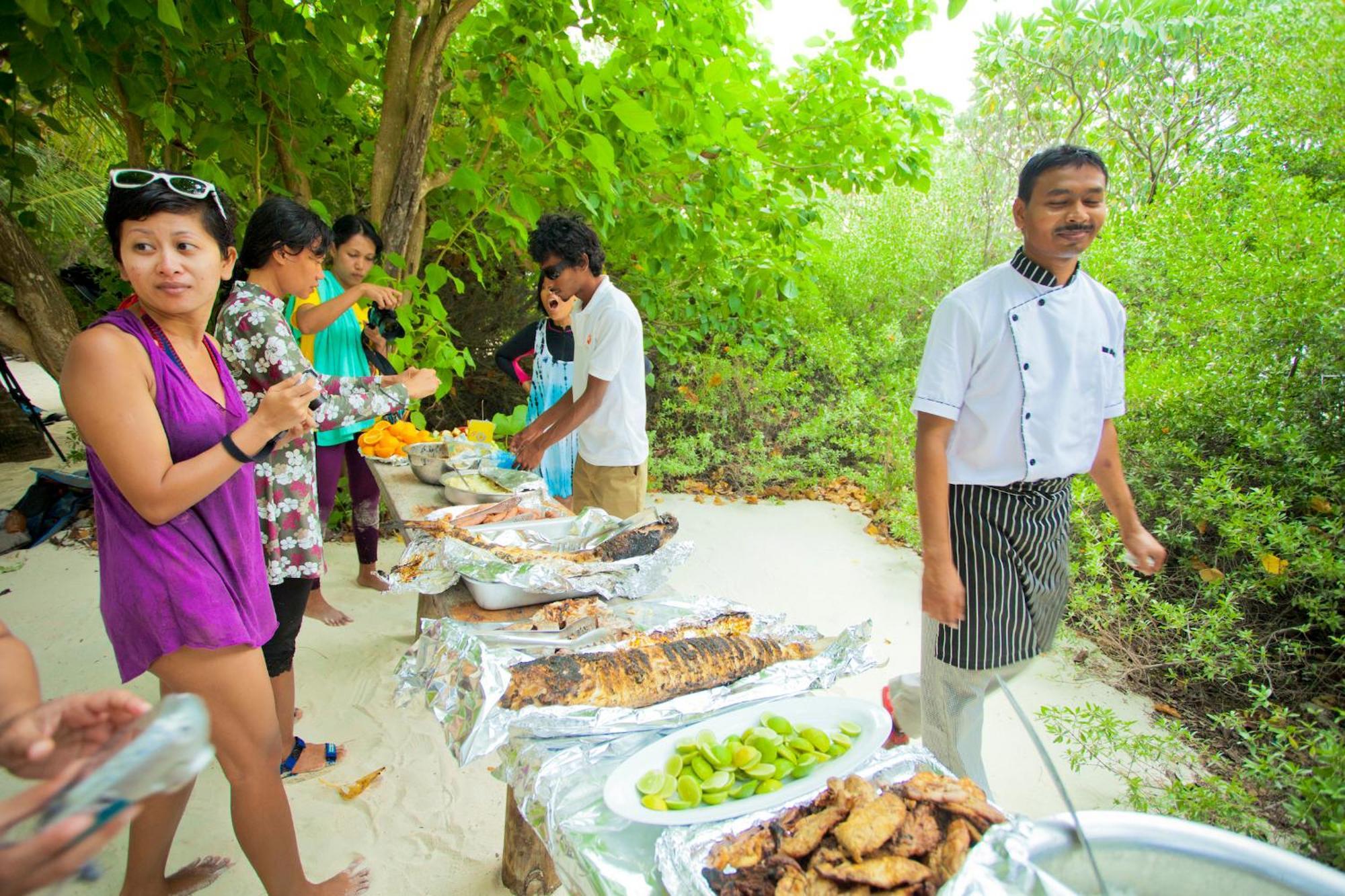 Kaani Village & Spa Maafushi Eksteriør billede